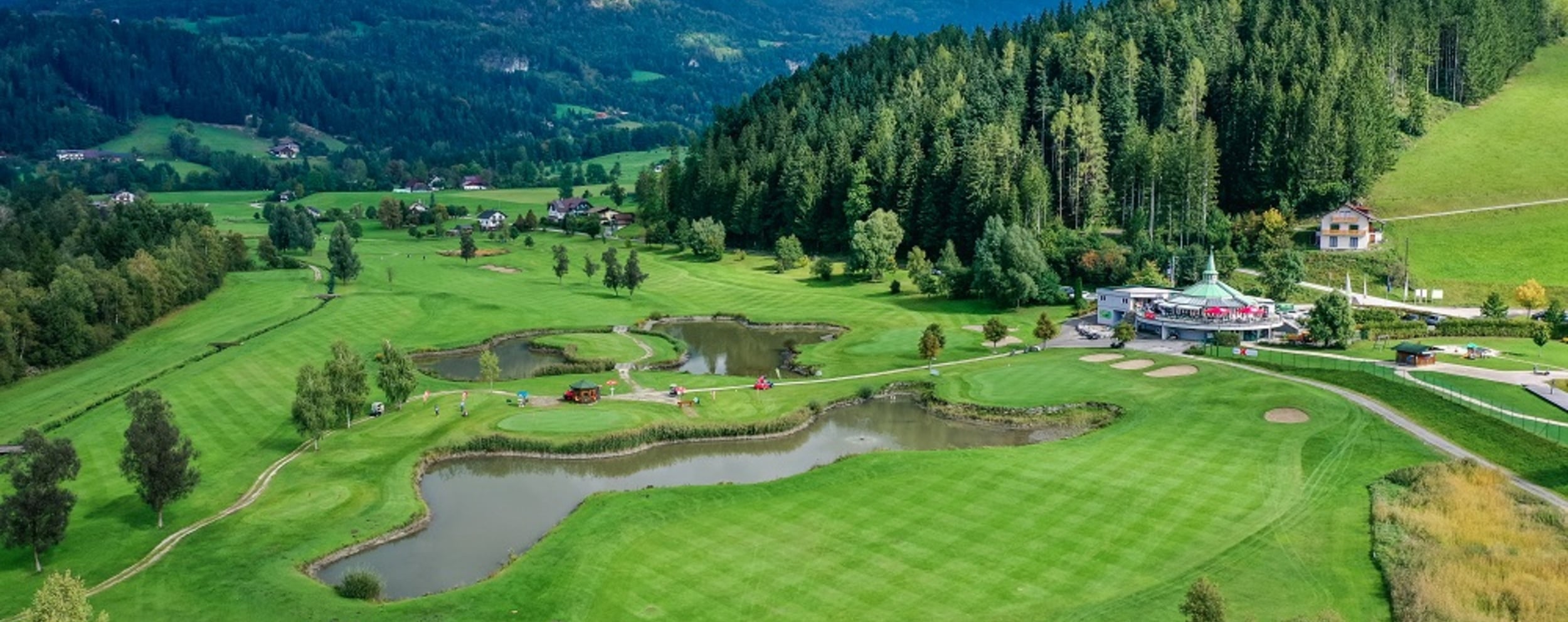 Golfplatz in Oberösterreich vom Hotel Dilly