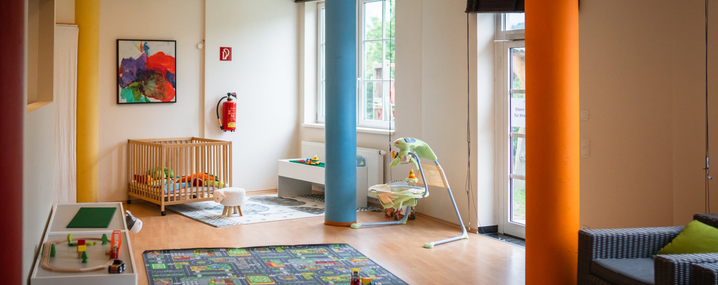 Eltern-Kind-Raum im Dilly Resort