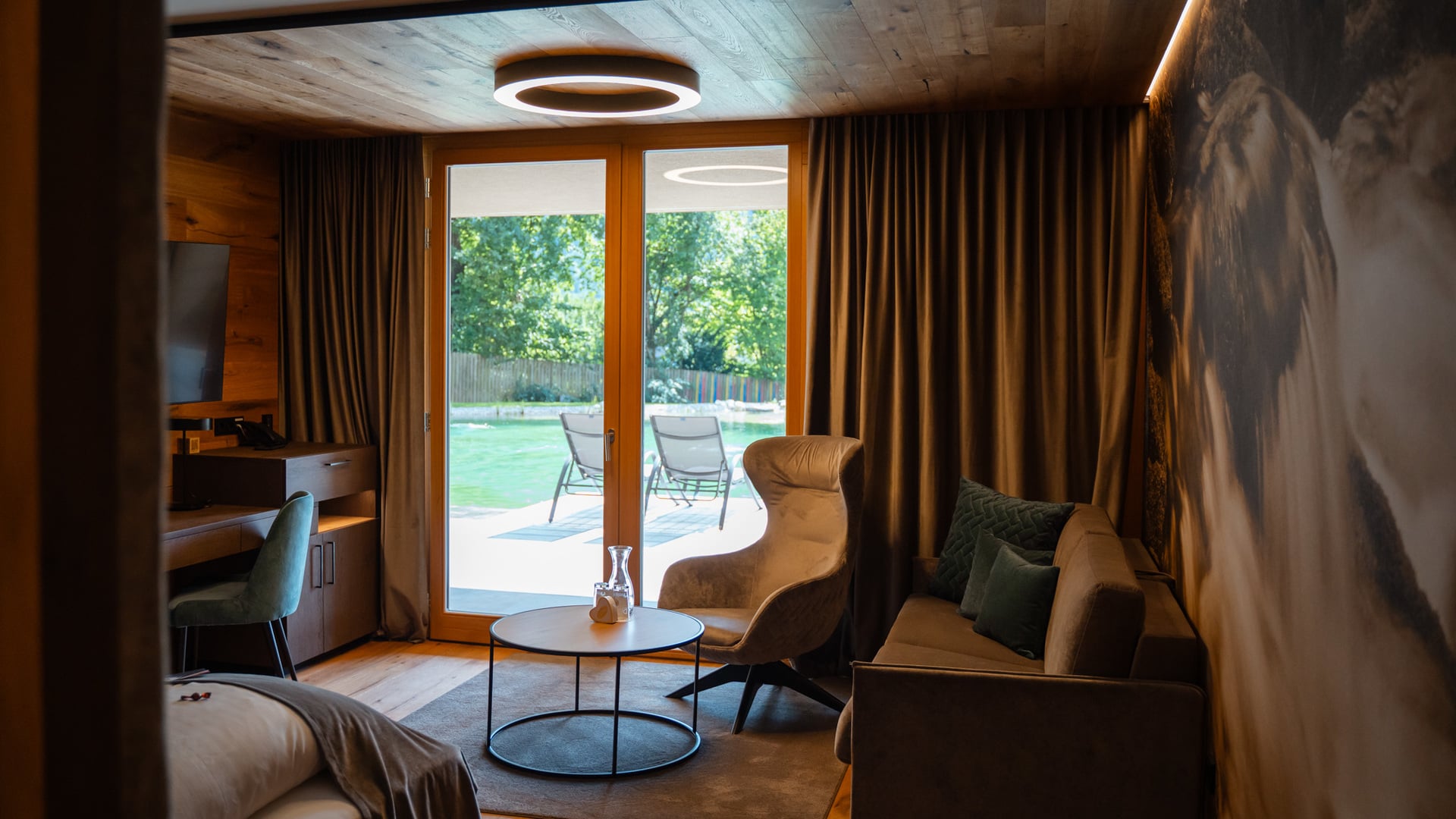 Gemütlich eingerichtetes Zimmer im Hotel Dilly