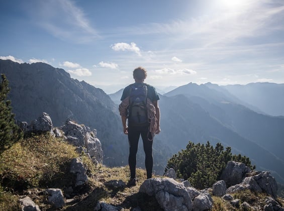 Wanderung in der Nationalpark Kalkalpen Region