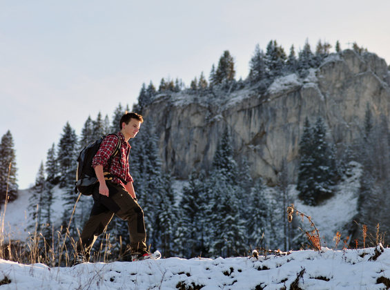 Winterwandern im Nationalpark Kalkalpen