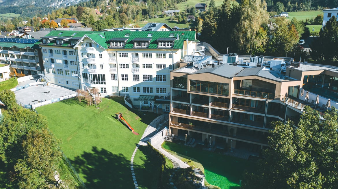 Dilly Resort Außenansicht Sommer