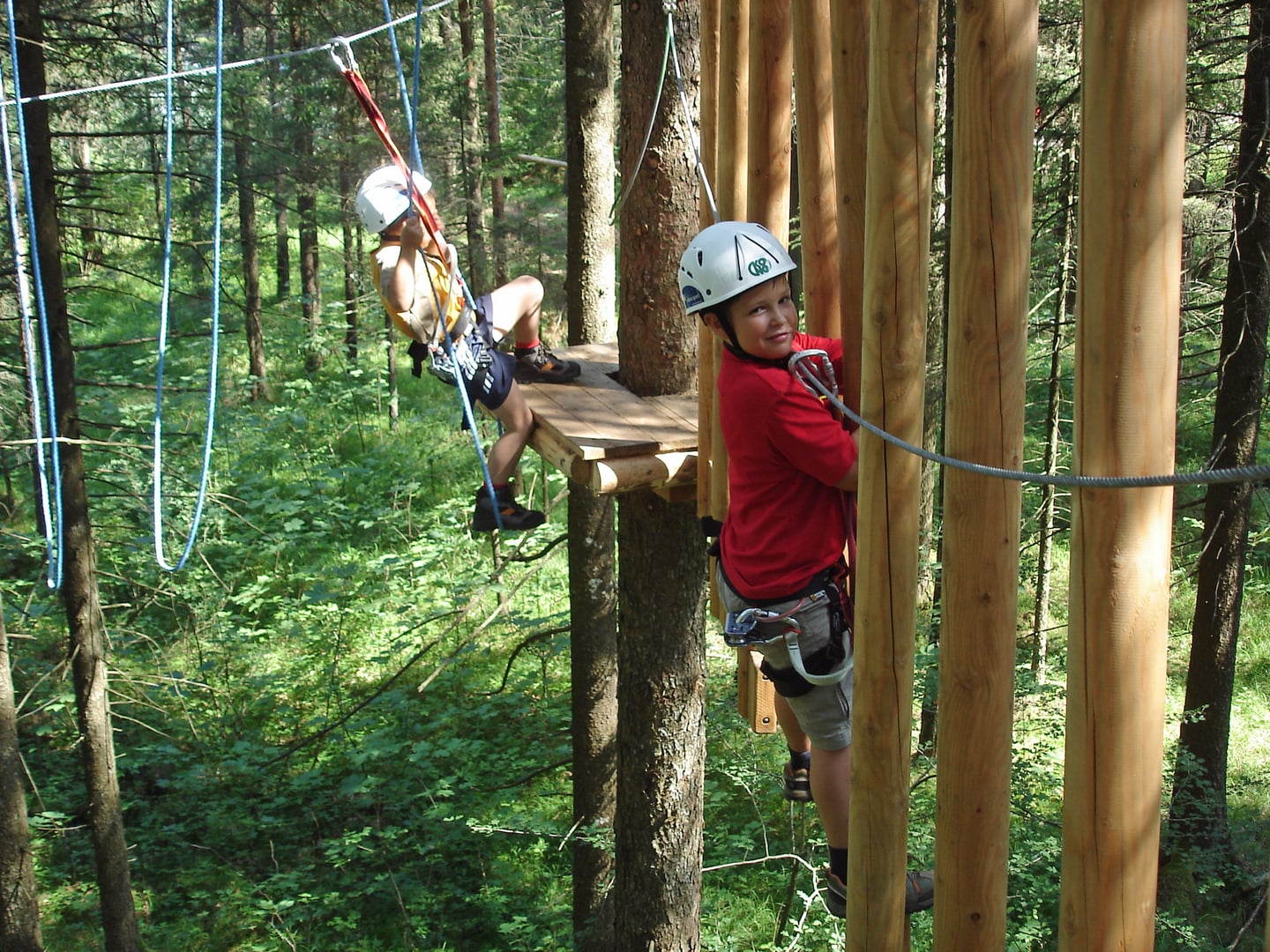Hochseilklettergarten am Gleinkersee