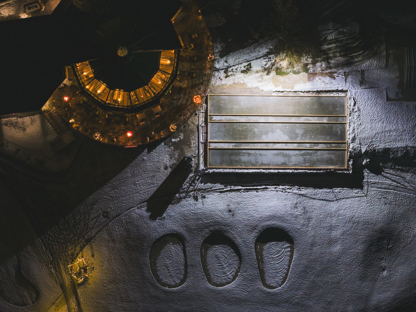 Eisstock schießen im Salettl am Golfplatz