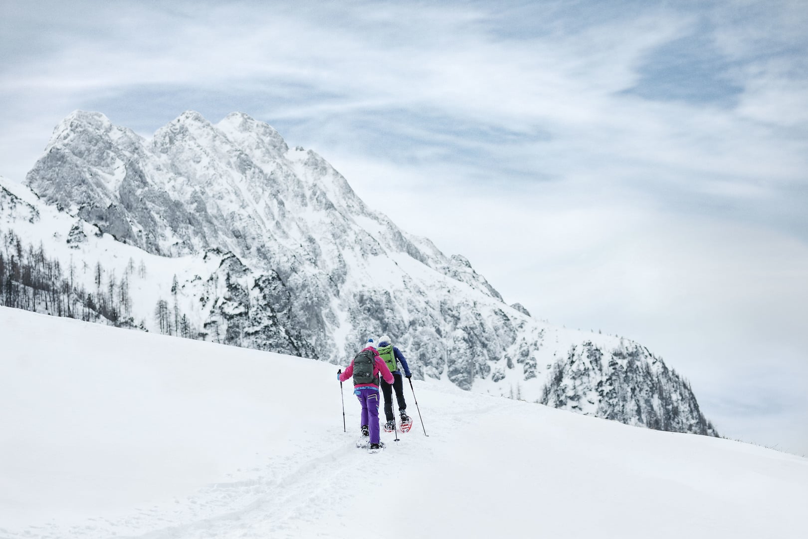 Schneeschuh-wandern im Dilly Resort