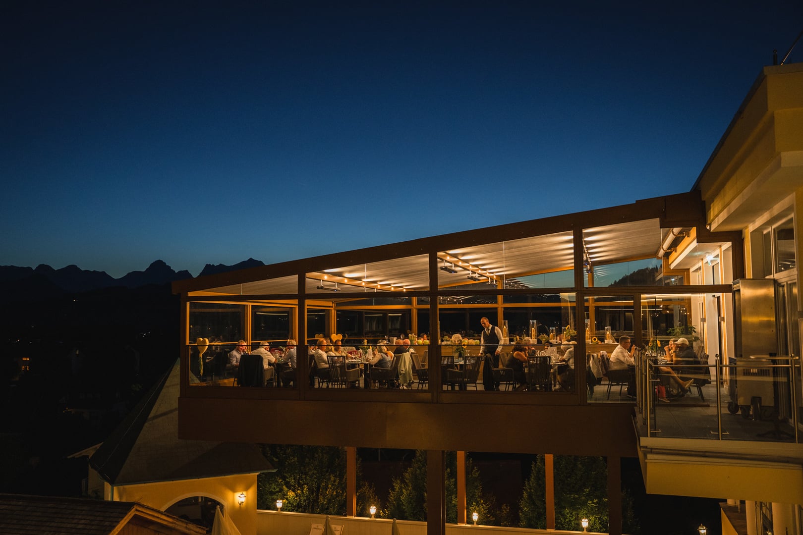 Panorama Terrasse im Dilly Resort