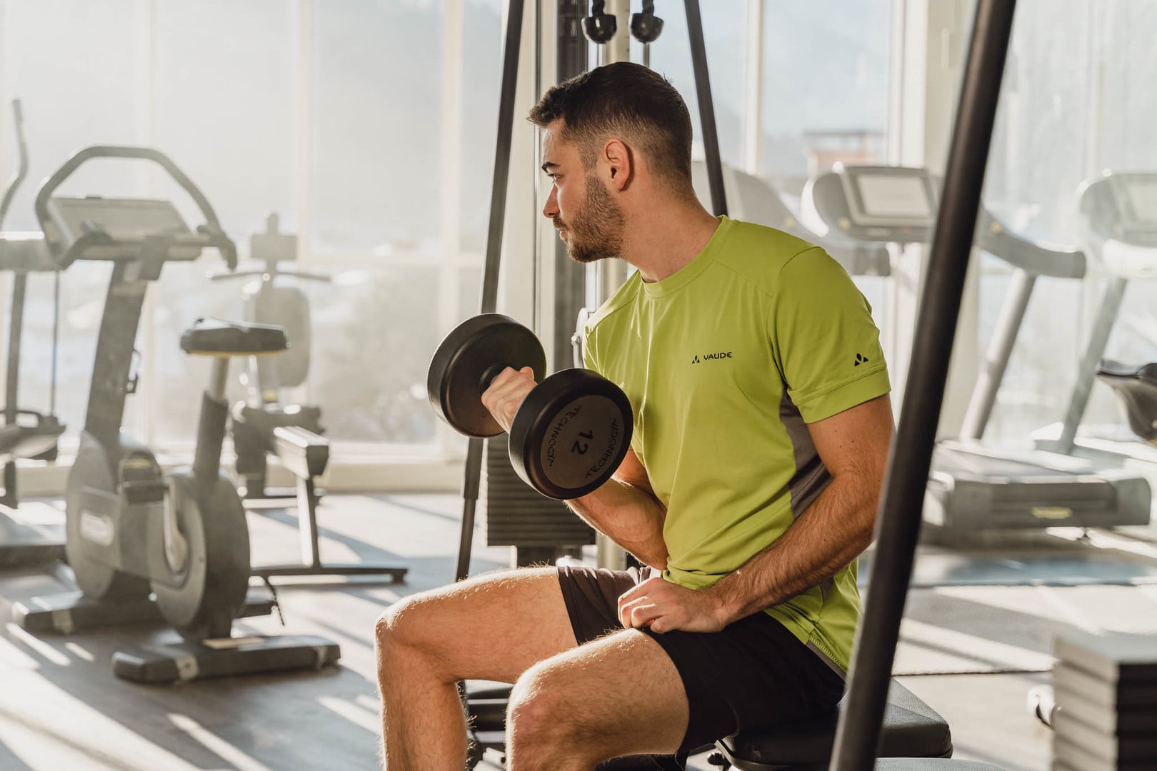 Panorama Fitnessstudio im Dilly Resort