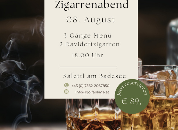 Zigarren Abend im Salettl Zigarren Abend im Salettl
