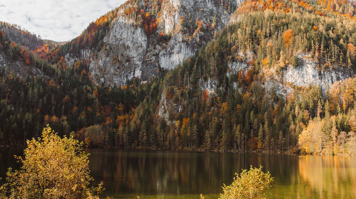 Gleinkersee im Herbst