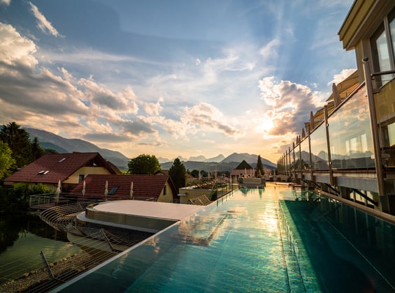 25-Meter Sportpool im Dilly - Das Nationalpark Resort