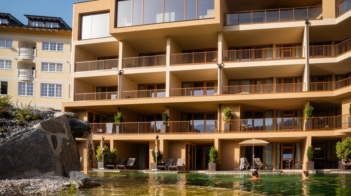 Außenansicht Sommer Dilly Resort
