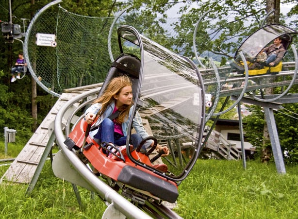 SUMMER TOBOGGANING