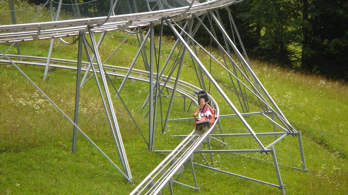 SUMMER TOBOGGANING