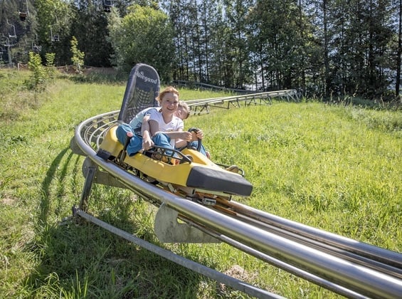 SUMMER TOBOGGANING