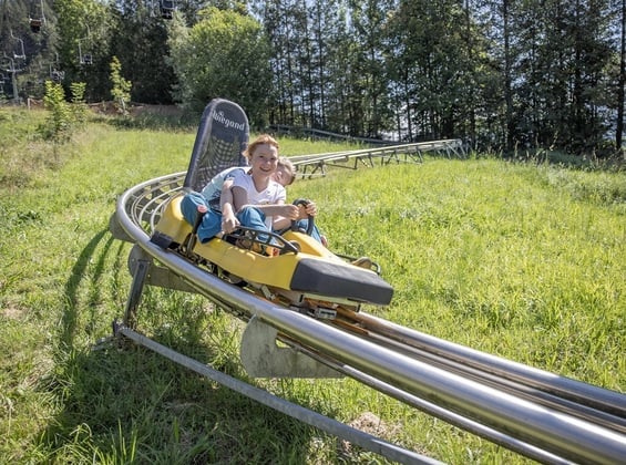 SUMMER TOBOGGANING