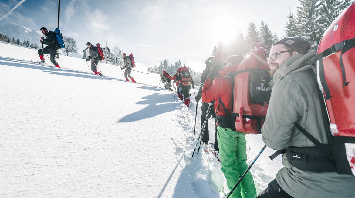 SCHNEESCHUHWANDERN