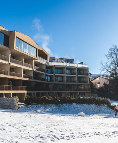 Winter Hotelansicht Dilly Resort
