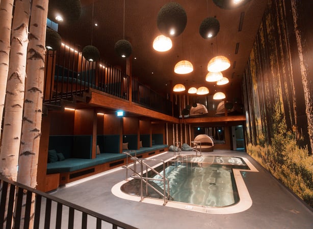 Indoorpool im Kinderbereich des Kinderhotels