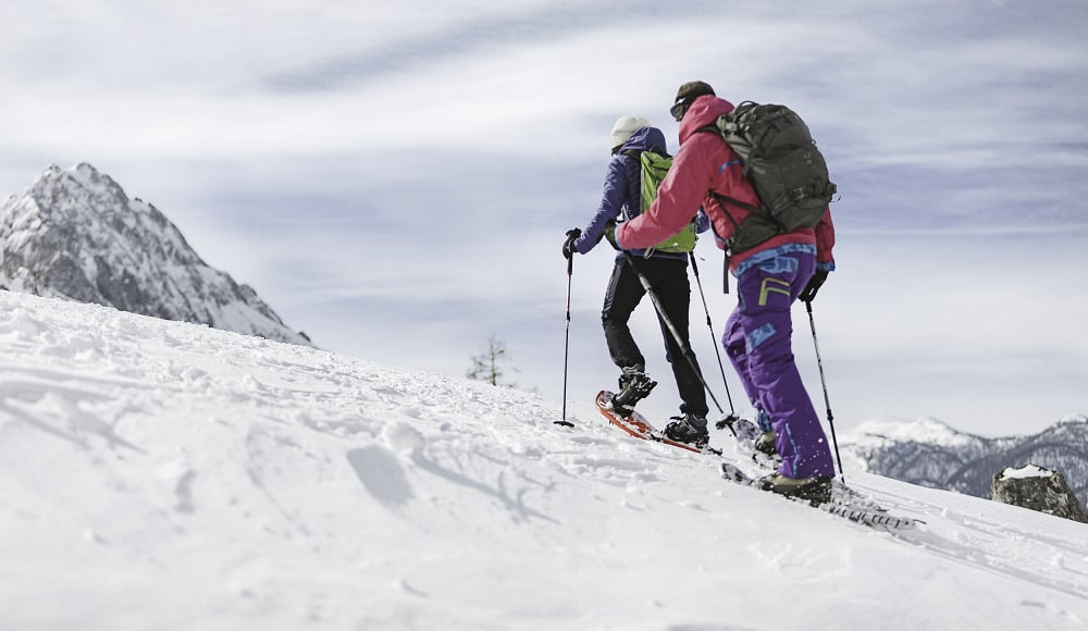 Snowshoeing