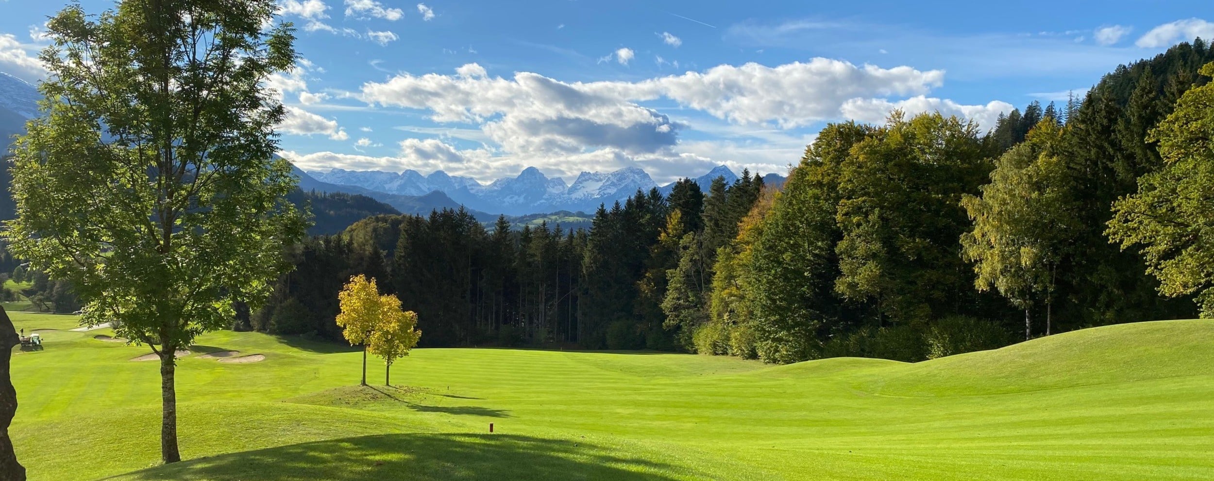 Golfen im Herbst