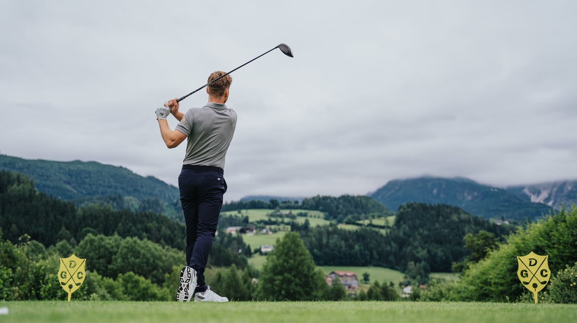 Golfen im Herbst